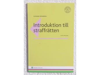 Introduktion till straffrätten