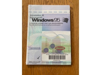 Windows 95 - Oöppnad originalförpackning - på svenska