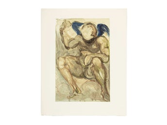 Purgatory nr 15 - Envy - Salvador Dali - Trägravyr