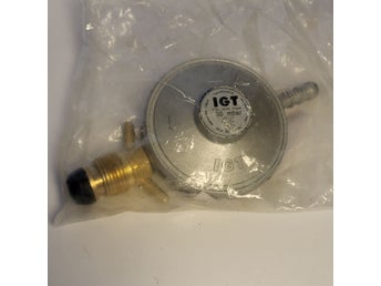 Gasregulator IGT, 30 Mbar, med skruvkoppling