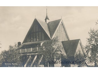 Kiruna kyrka - 1920-30-tal?