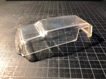 NYTT GLAS TILL DIN DINKY TOYS 117 HUSVAGN VDB-2 P