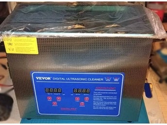 6L digital ultraljudsrengörare, 40 kHz djuprengöring, justerbar tid/temperatur