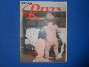 Veckorevyn 36 1954 Stig Olin Ragnhild Olausson Dorothy Sayers Gwen Davenport