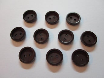 BRUNA KNAPPAR 10 x 13mm