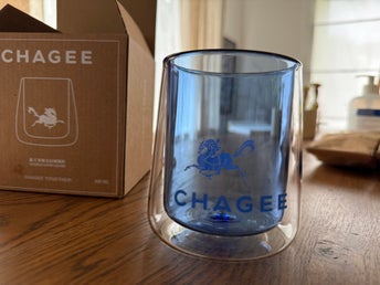 CHAGEE dubbelt glas 300 ml – Nytt i originalförpackning
