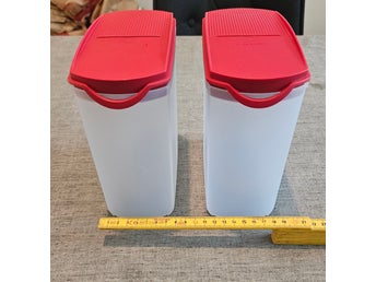 Tupperware set - 2 st spacemaker 1.6L