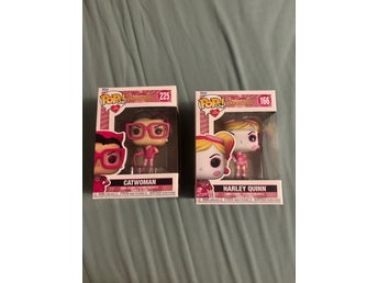 Funko Pop! DC Bombshells Catwoman 225 och Harley Quinn 166