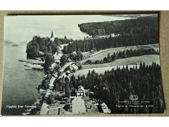 Flygfoto .. TORRSKOG .. 1940 -50-tal ... Bengtsfors ... Dalsland
