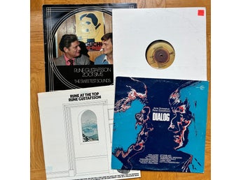 Rune Gustafsson – Rune at the top, Plays Stevie Wonder, m.fl - Vinyl Jazz 4LP