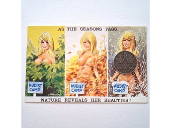 Vykort Nudist Camp