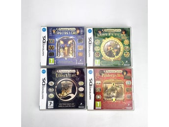 Professor Layton - Nintendo DS - Komplett Samling