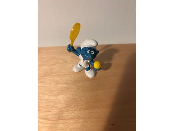 Tennissmurfen samlarfigur