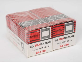 Gepe diaramar 24x36 med glas 3 mm 2x20 st