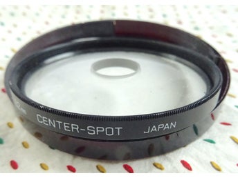 Center-Spot filter 62 mm. Fint skick.