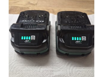HiKOKI BSL 36A18X Multi Volt batteri 2 st.