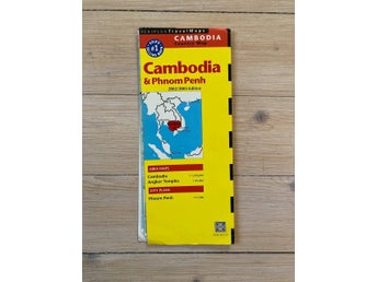 Karta Kambodja & Phnom Penh - Cambodia - Periplus 2002-2003