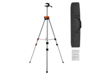 Laserstativ Justerbart 69–173 cm med Vattenpass och Bärväska