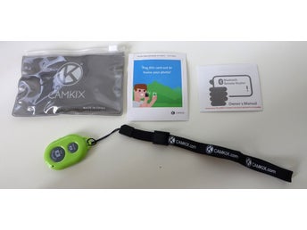 CamKix Wireless Bluetooth Camera Shutter Remote Control for , oanvänd