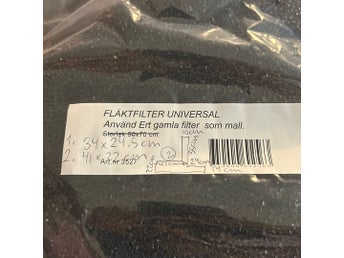 Fläktfilter universal