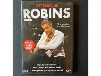 DET BÄSTA UR ROBINS. DVD SVENSK HUMOR.