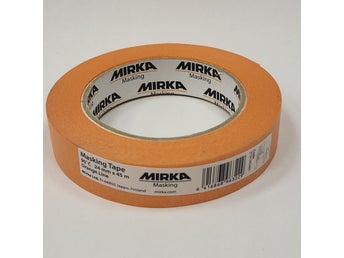 Mirka maskeringstape 45m x 24mm, Orange Line 90°C