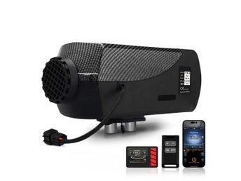 12V/24V 5KW Bluetooth APP-styrd diesel parkeringsvärmare med timer,3 styrmetoder
