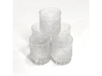 5st retro snapsglas, Tapio Wirkkala,