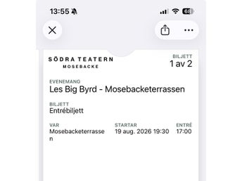 LES BIG BYRD - Mosebacke 19/8
