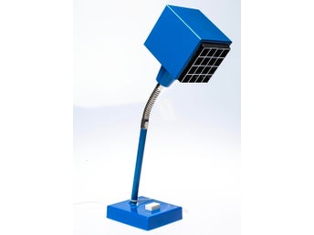 Retro bordslampa kuben