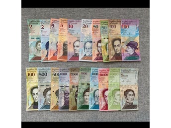sedlar Venezuela 20st olika