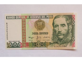 Peru 1.000 Intis 1988