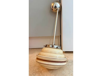 Antik Art Deco Taklampa Bikupa 30-tal