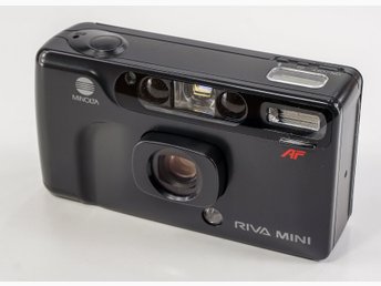 Minolta Riva Mini 35mm kompaktkamera (Leica Mini II)