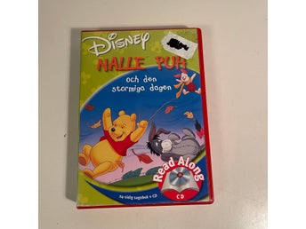 CD - lyssna & Läs. Disney - Nalle Puh och den stormiga dagen. Read Along. Cd