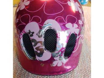 M-Wave Barnhjälm KID-S - Flower, Storlek S (52-57 cm)