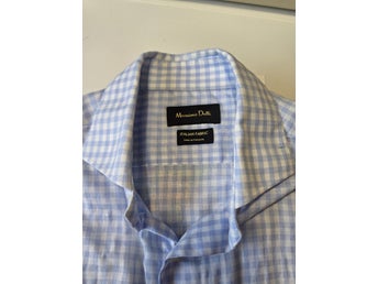 Massimo Dutti blå skjorta, storlek 41