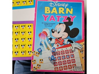 Disney Barn Yatzy och Musse Pigg Memo Spel