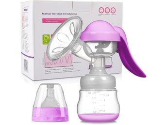 BPA-fri manuell silikon bröstpump, 150 ml