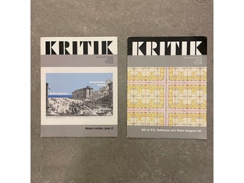 Kritik Arkitekturtidskrift #44 & #45 (2020)