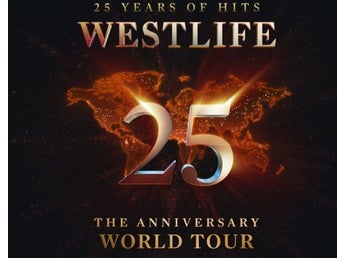 Westlife Scandinavium 16 juni -27 TRE biljetter + 1 cd The ultimate Collection