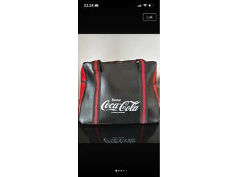 Unik vintage Coca-Cola duffelbag / sportväska – Sällsynt retro