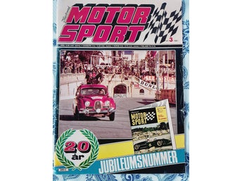 Illustrerad Motorsport Jubileumsnummer Nr 3 1981