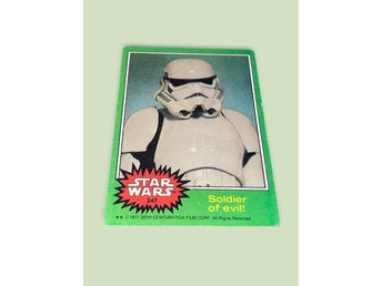 Star Wars Samlarkort Stormtrooper 1977