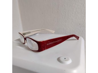 MANDARINA DUCK Glasögonbågar (MD40262 H57) Röda Mycket fint skick Italy Designer