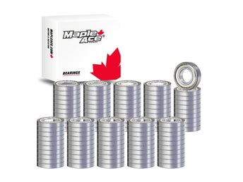 MAPLE ACE 6003 ZZ Kullager Metalltät 17x35x10 mm, 6003 ZZ (100 st.)