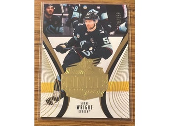 SPx 25/26 Finite Gold 13 SHANE WRIGHT Seattle Kraken #'d 178/299