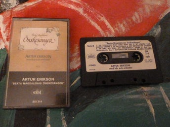 KASSETTBAND, BEATA MAGDALENAS ÖNSKESÅNGEN, ARTUR ERIKSSON, KASSETT