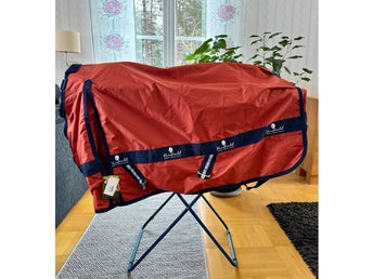 Rostrött hästtäcke från Fairfield, 105 cm, 80g