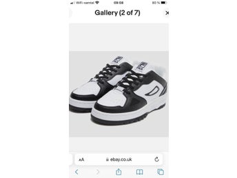 Fila Teratach 600 vita och svarta sneakers